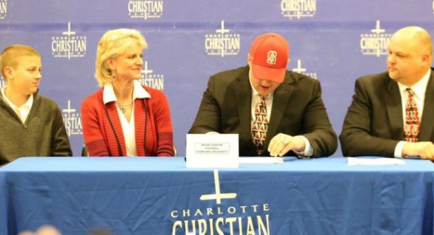 Brian Chaffin NSD signing