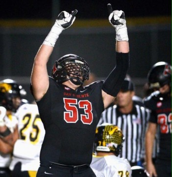 Scott celebrates a TD