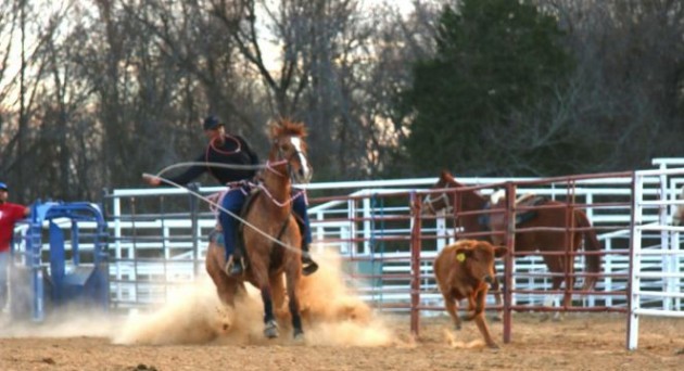 Breylin gets the back leg