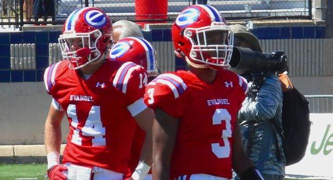 Corey Henderson pre game Evangel 2015