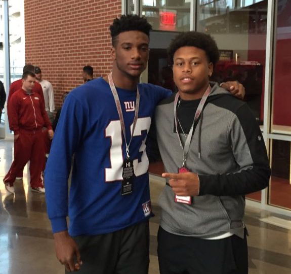 Jordan Jones and Devwah Whaley at Arkansas