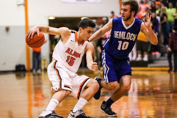 Anthony Humm on the court