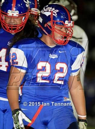 Jimmy Ma’Aele-Langford on the field 2015