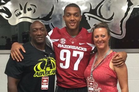 Anderson family at Arkansas