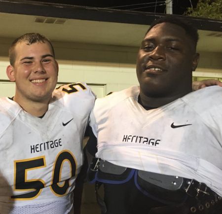 Zach with Tedarrell Slaton